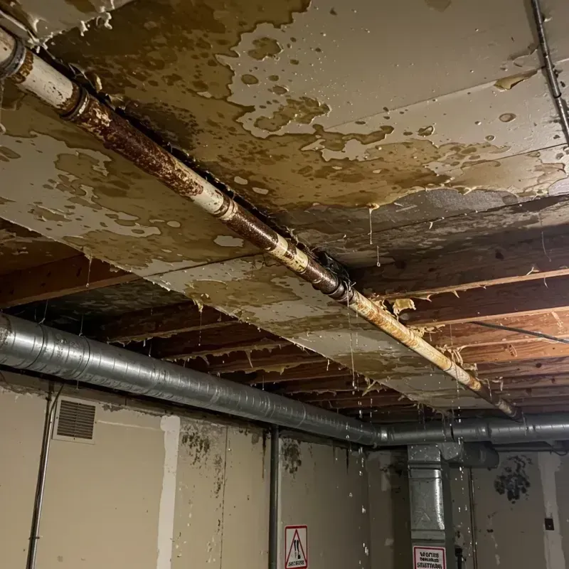 Ceiling Water Damage Repair in Medfield, MA